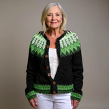 Mira - Fair Isle kötött kardigán