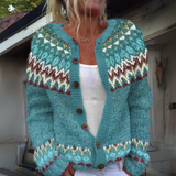 Lova - Fair Isle Kardigán