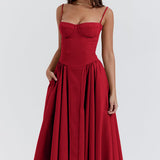 Gabriella Budapest | Ujjatlan midi hosszúságú bustier ruha