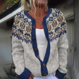 Noor - Fair Isle kötött kardigán