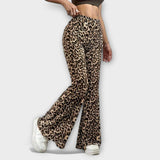 Gabriella Budapest | Leopárdmintás bootcut nadrág