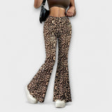 Gabriella Budapest | Leopárdmintás bootcut nadrág
