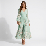 Mel - Elegáns, légies midi ruha