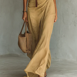 Camille™ | Hosszú Elegáns Ruha Virágmintával