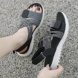 Gabriella Budapest | Sport-Chic magassarkú szandálok