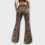 Gabriella Budapest | Leopárdmintás bootcut nadrág