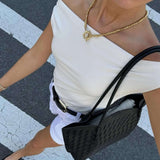 Gabriella Budapest | Lila | Woven Tote Táska a Napra