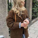 Gabriella Budapest | FIORA - Suede Blézer Dzseki