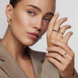 Gabriella Budapest | Szilárd Gyűrű 14k Aranyban