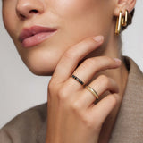 Gabriella Budapest | Szilárd Gyűrű 14k Aranyban