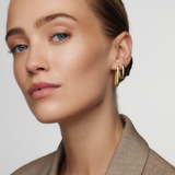 Gabriella Budapest | Arany 18K Ikonás Fülbevalók