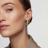 Gabriella Budapest | Arany 18K Ikonás Fülbevalók