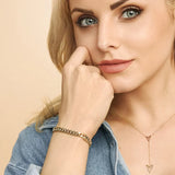 Gabriella Budapest | Kubai Karkötő 18k Aranyban