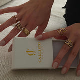 Gabriella Budapest | 18K Arany Gyűrű