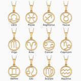 Gabriella Budapest | Zodiákus Jele Arany 18k Nyaklánc