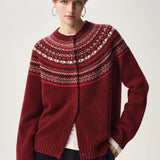 Gabriella Budapest | Sigrid Fair Isle kardigán
