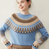 Gabriella Budapest | Kasjmírpulóver Isla Fair Isle
