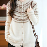 Gabriella Budapest | Sigrid Fair Isle kardigán