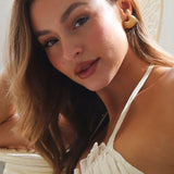 Gabriella Budapest | Arany Kagylós Fülbevalók