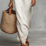 Aveline™ | Off-Shoulder Maxi Ruha Széles Ujjakkal