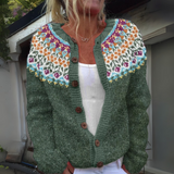 Juna - Fair Isle Kardigán