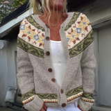 Sienna - Fair Isle Kardigán