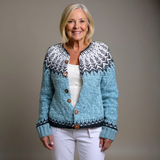 Reva - Fair Isle Kardigán