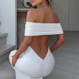 Gabriella Budapest | Finom Bardot hosszú ruha