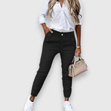 Kamilla Budapest | Lina – Elegáns slim fit jogger nadrág üzleti stílusban