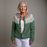 Juna - Fair Isle Kardigán
