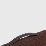 Kamilla Budapest | Cseresznye | Luxus Velúr Intrecciato Klutch