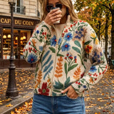 Tabitha™ | Botanika Kert Virágos Zippes Kardigán
