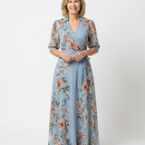 Gabriella Budapest | Virágmintás Maxi Ruha