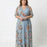 Gabriella Budapest | Virágmintás Maxi Ruha
