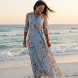 Gabriella Budapest | Virágmintás Maxi Ruha